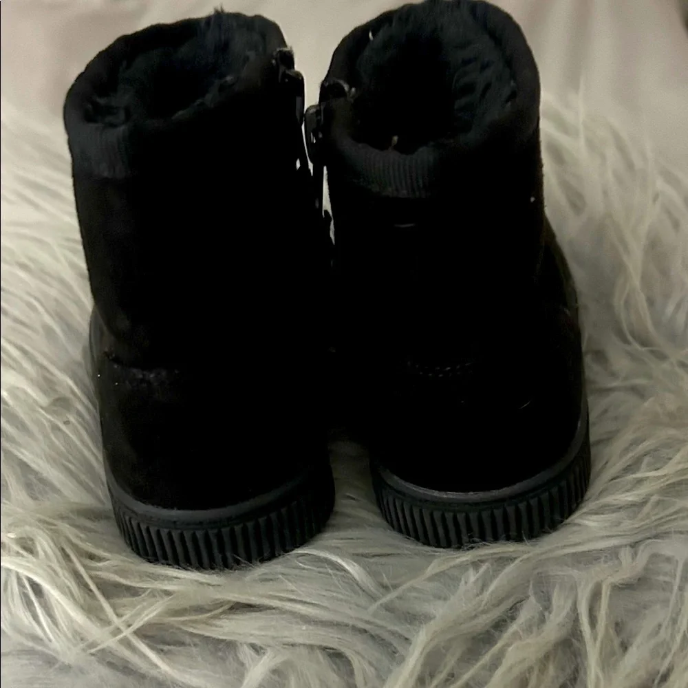Cat & Jack Black Toddler  Boots